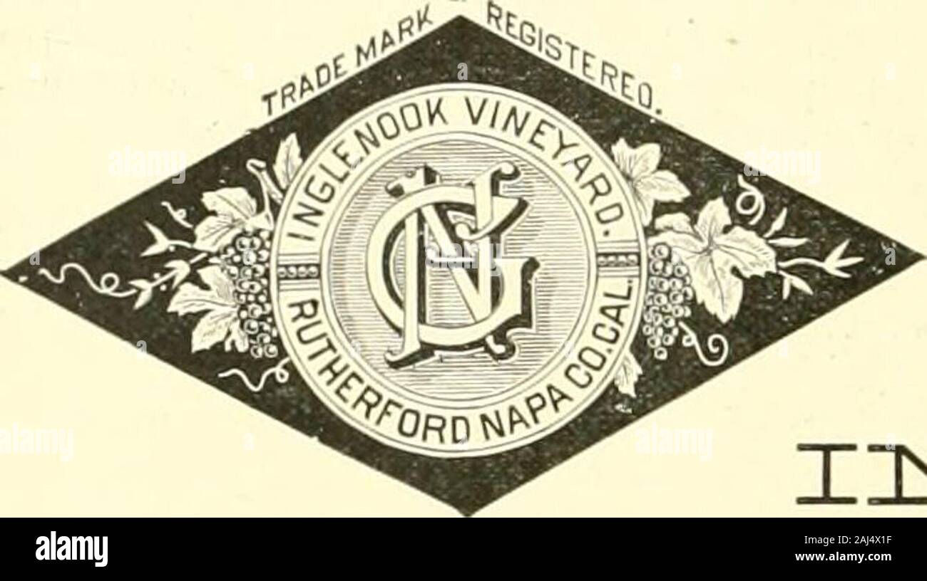 Pacific Wine And Spirit Review The Inglenook Table Wines Old Private Stock Brandies Grown And Bottled At The Celebrated Iisra Ni Di Nsrooic Vxi Lt T Hiizrj Tijd Sold Only In Glass Of Rutherford Napa Co Cal None