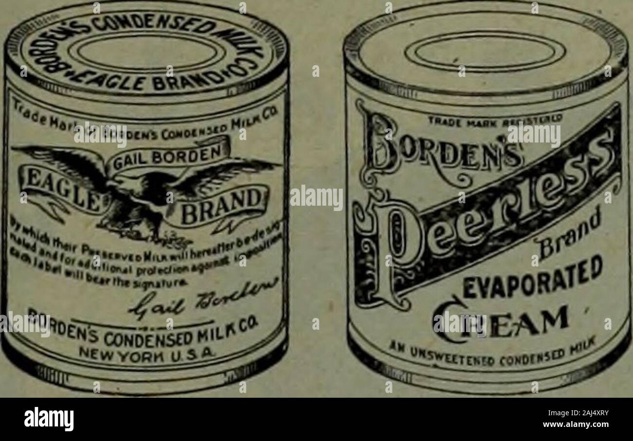 Canadian grocer July-December 1908 . Best Shredded 0 18 Special Shred 0 17 Ribbon 0 19 Macaroon 0 17 Desiccated 0 16 0 160 150 170 IS0 White Moss in 5 and 10 lb. square tins, 21c.THE ROBERT GREIG 00., LTD.White Swan Cocoanut— Featherstrip, pails 0 16 Shredded 0 15 In packages 2-oz., 4 oz., 8-oz., lb 0 28 Condeniad Hiik. BORDENS CONDENSED MILK CO. Wm. H Dunn, Agent, Montreal ft Toronto. Eagle brand (4 doz) $6 00 $1 50 Gold Seal brand (4 doz) 5 00 125 Challenge brand (4 doz) 4 10 1 05 Evaporated Cream— Peerless brand evap. cream..., 4 70 1 20hotelsize 4 90 2 45. TRURO CONDENSED MILK CO., LIMITED Stock Photo