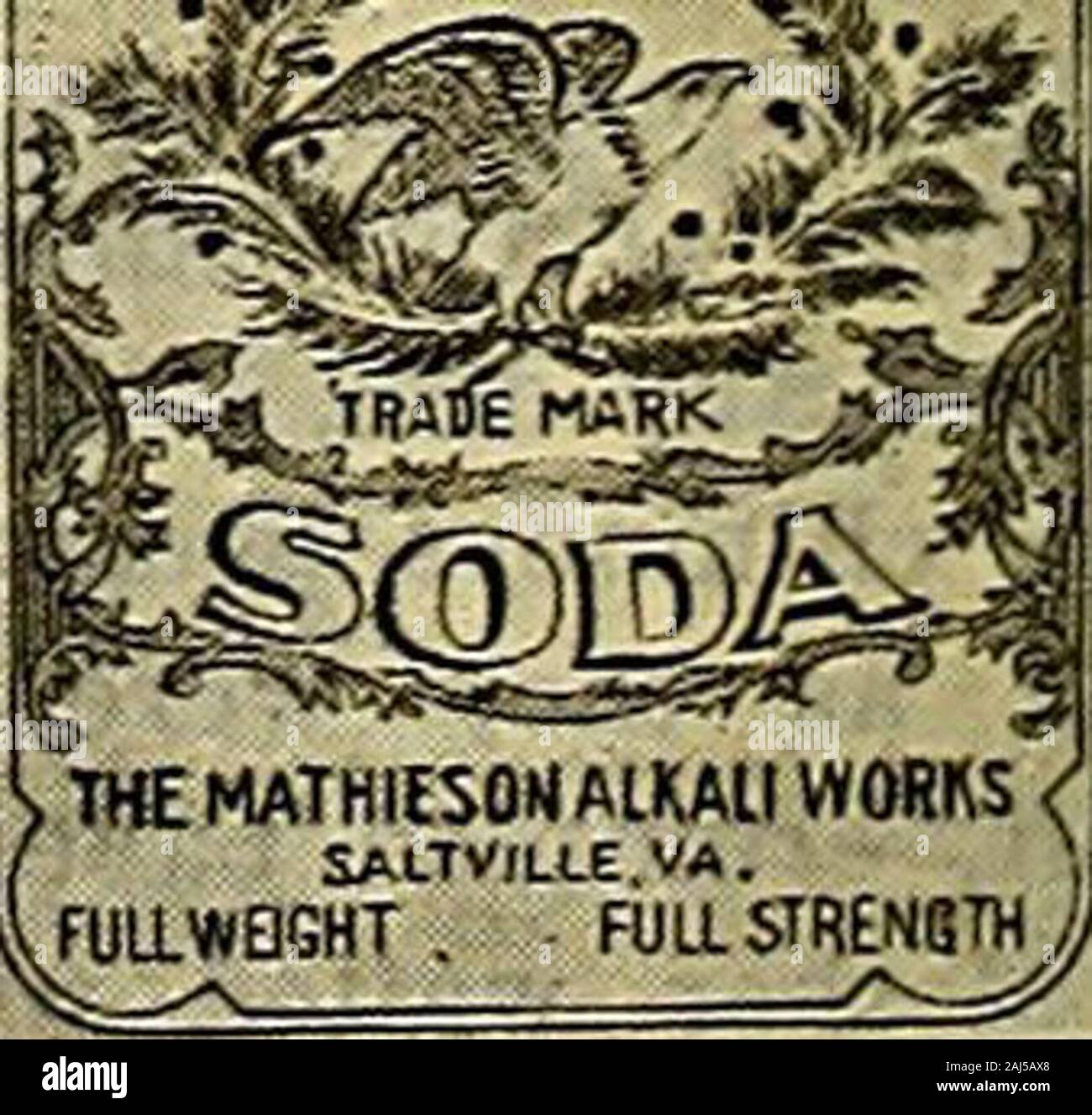 North Carolina Christian advocate [serial] . COTTON GINSCOTTON SEED OIL MILL &FERTILIZER MACHINERYGASOLINE S STEAM ENGINES FOR PRICES WRITE VAN WINKLE GIN & MACHINE CO. ATLANTA,GA. IEACLE4HIM BRAND SDDAli IS THE BEST SODA EVERPRODUCED. /r/SFU/f£/ IB 02. PACKAGE FOR ffKASK YOUR GRdCER FDR IT !EAGL£- TH/STLE COOK BOOKSENT Fff££ O/V ffEQUES TTHE MATHIESON ALKALI WORKS, SALTVILLE,VA. ^-?^ ^---^ fSIXTEEN   OUNCES Jc^cle-Thisti. jlT BRAND 5^. Soiled Garments ^Ne^NaniMade To Look New If your garmeDts are soiled, wrinkled, and look shabbyand unilt for wear, dont cast them aside—we can makethem look li Stock Photo