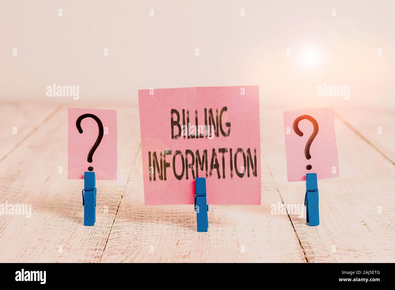 Text Sign Showing Billing Information Business Photo Showcasing Address Connected To A Specific Form Of Payment Scribbled And Crumbling Sheet With Pa Stock Photo Alamy