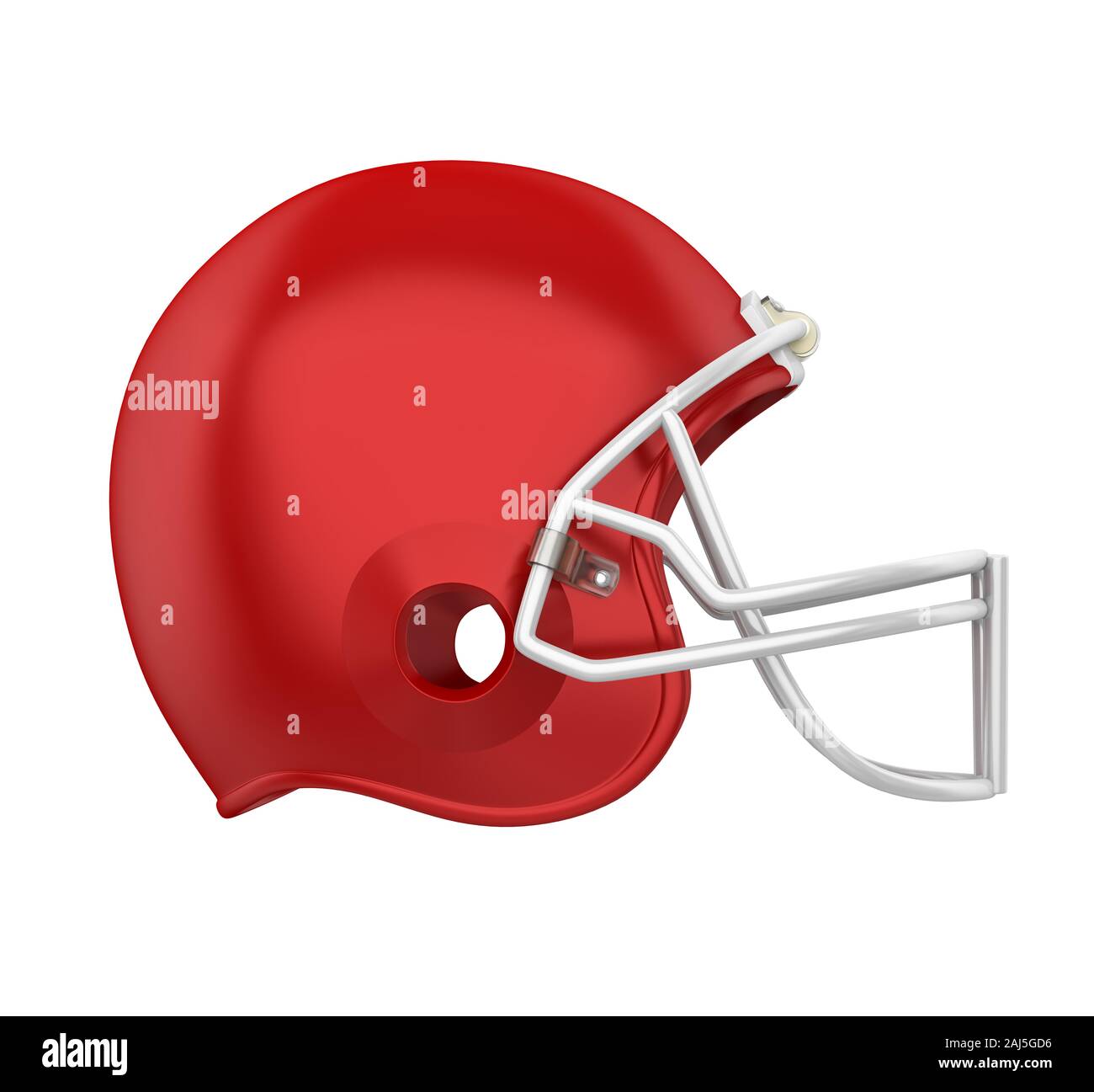 American Football Helmet Isolated Stock Photo Alamy
