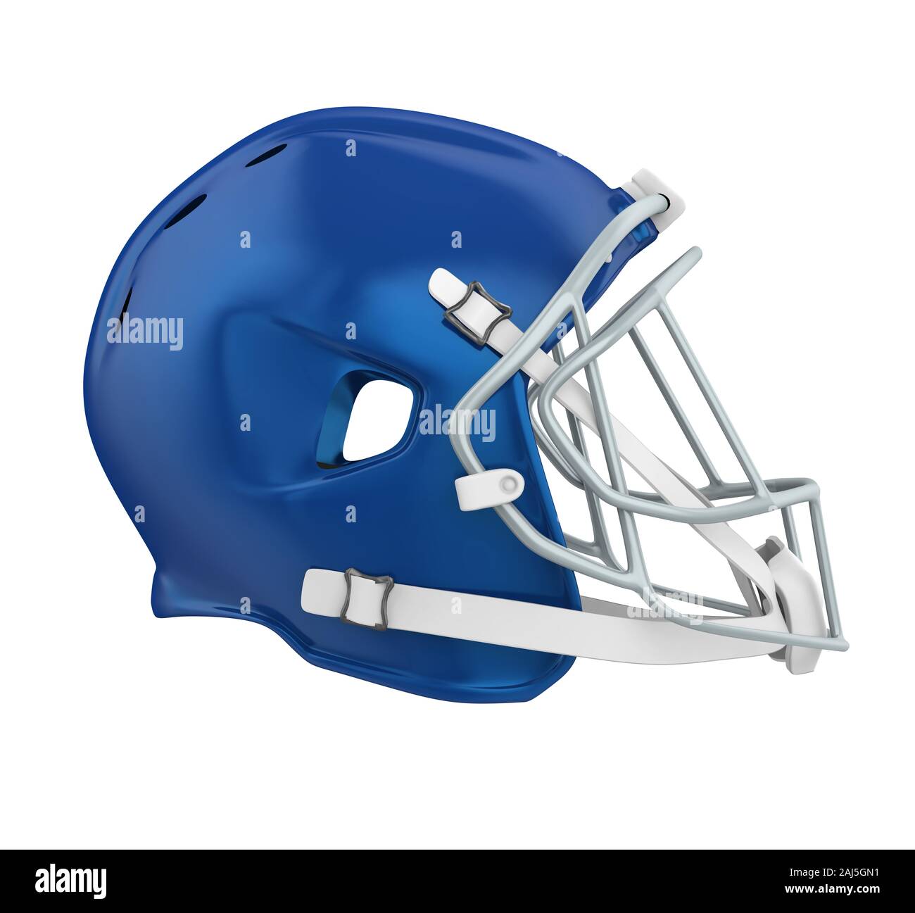 American Football Helmet Isolated Stock Photo Alamy