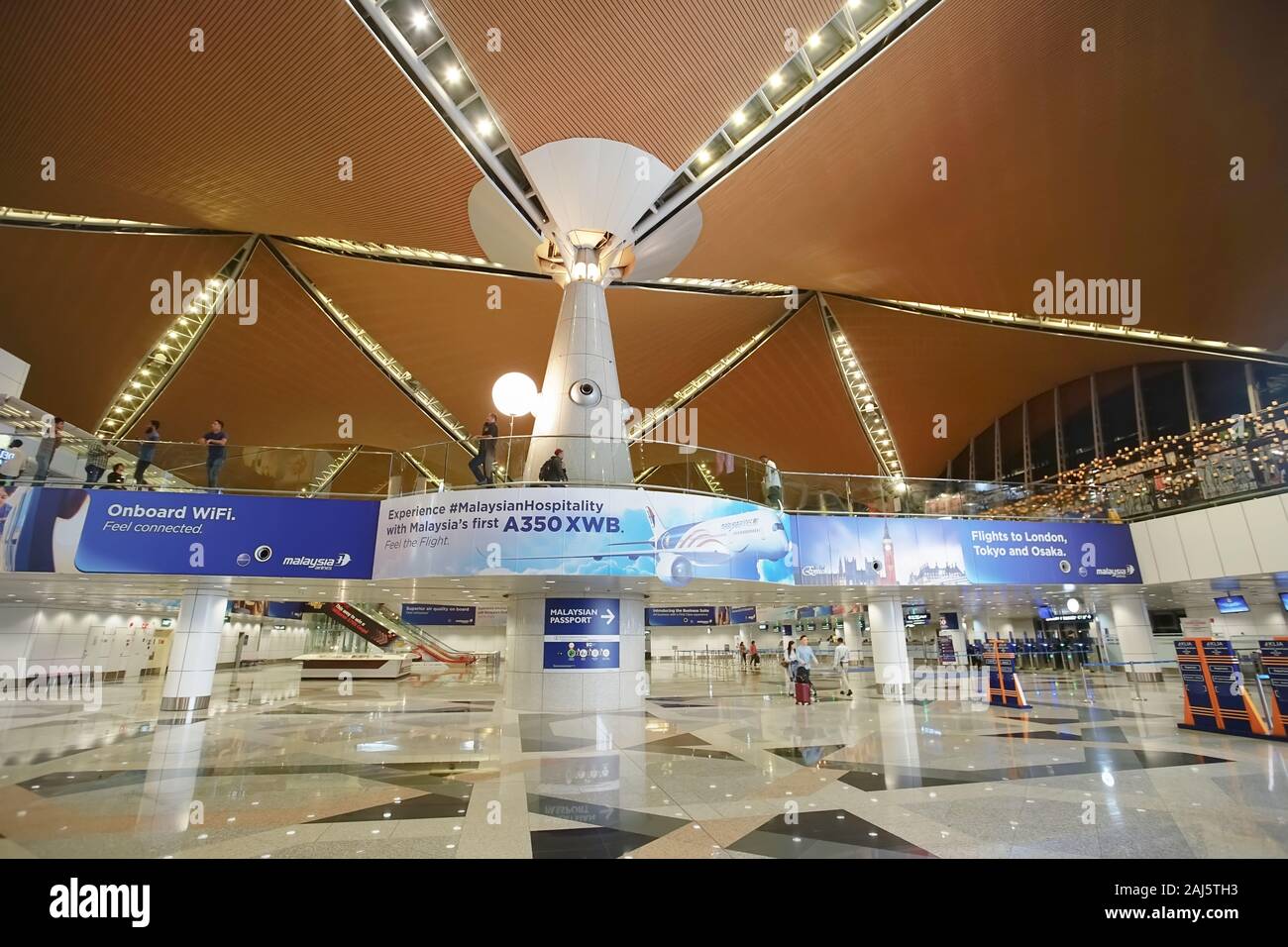 Kuala Lumpur, Malaysia  November 9, 2019 Inside of Kuala Lumpur