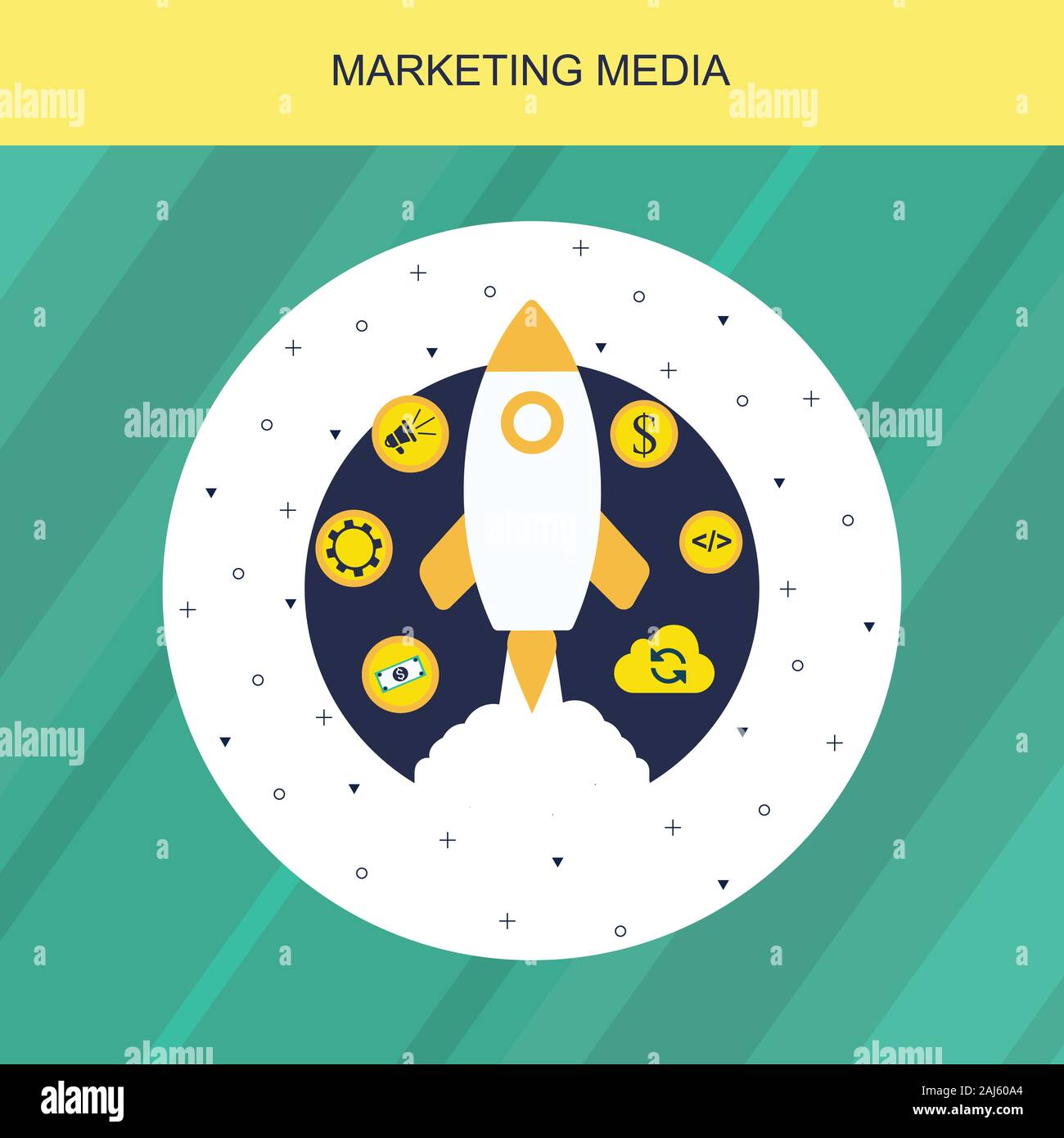 Digital Marketing Stock Illustration Stock Photo Alamy