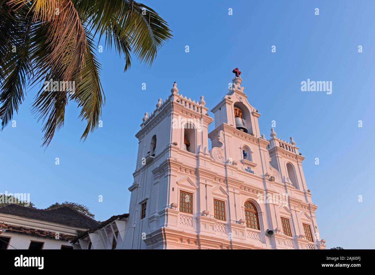 Church of Our Lady of the Immaculate Conception Panjim Goa India Stock Photo