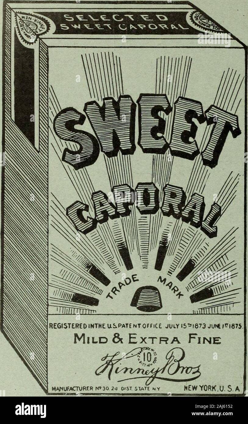 Flat 50 Sweet Caporal Tin Cigarettes (Jef) Flat 50 Sweet Caporal Tin Cigarettes (Jef)