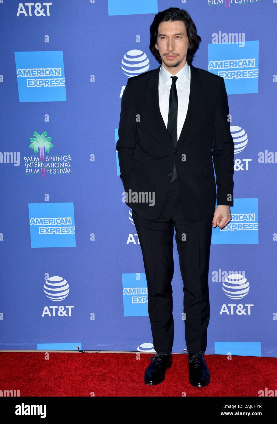 Palm Springs, USA. 2nd Jan, 2020. Adam Driver at the 2020 Palm Springs International Film Festival Film Awards Gala. Picture Credit: Paul Smith/Alamy Live News Stock Photo