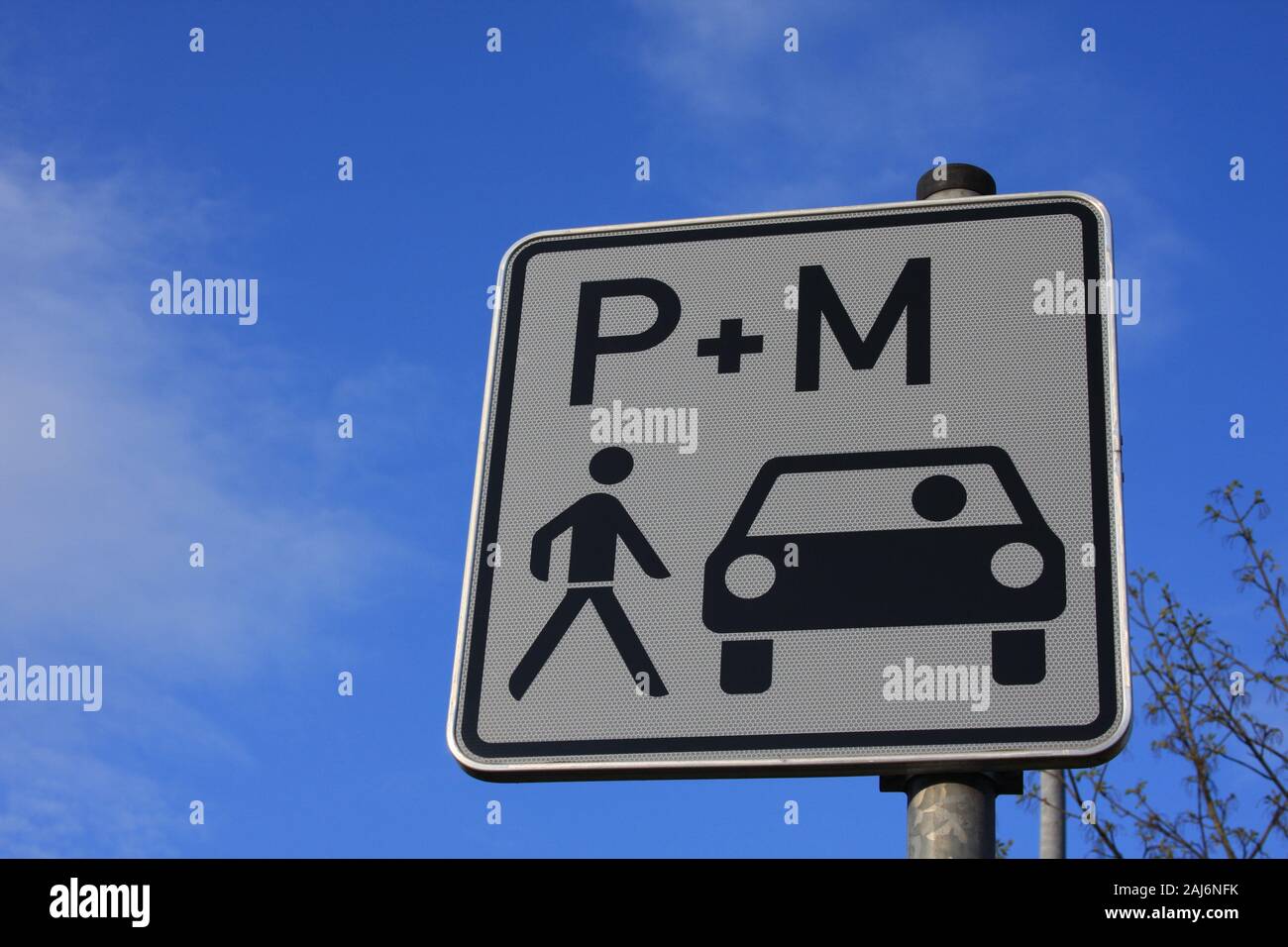P M Sign Germany park ride sign hi-res stock photography and images - Alamy