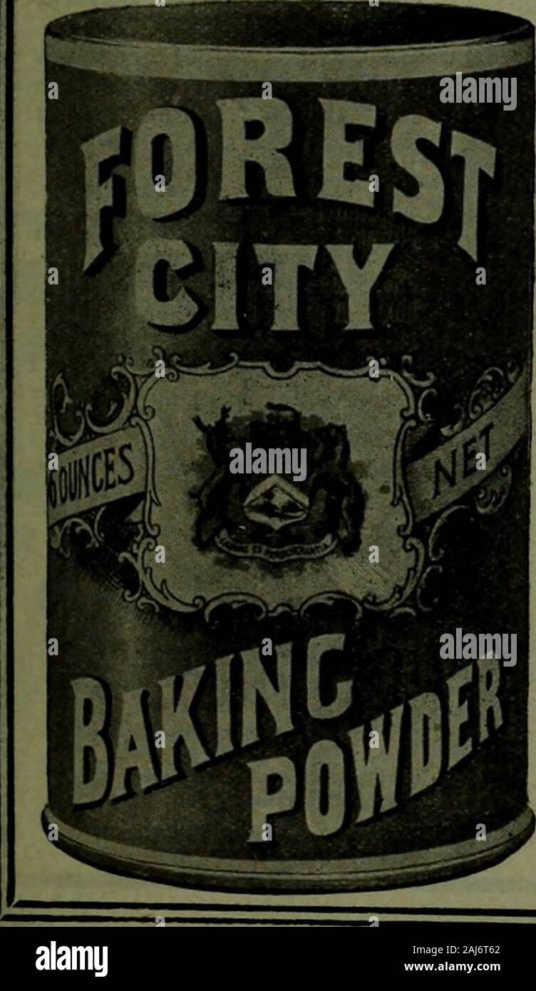 Baking powder 1910 hi-res stock photography and images - Alamy