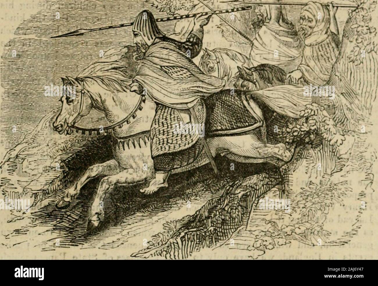 The popular history of England; an illustrated history of society and government from the earliest period to our own times . ^ ^^^v-?^.. /7 ; ^r, .^^•&lt;^ ^^. Irish Chieftains. Illumination in Harleian MS. CHAPTER XXIV. Ireland—Its condition in the early part of the reign of Henry VIII.—The English P.Jc—Soglonsbeyond the Pale—Surrey, lieutenant-governor—The earl of Kildare arrested—Kelicliion of1534—Thomas Fitzgerald—^Murder of archbishop Allen—Progress of the reWlion—Fitzgerald surrenders—He and his uncles attainted and, executed—V^iolated promises—Supremacy of Henry established—Disregard of Stock Photo