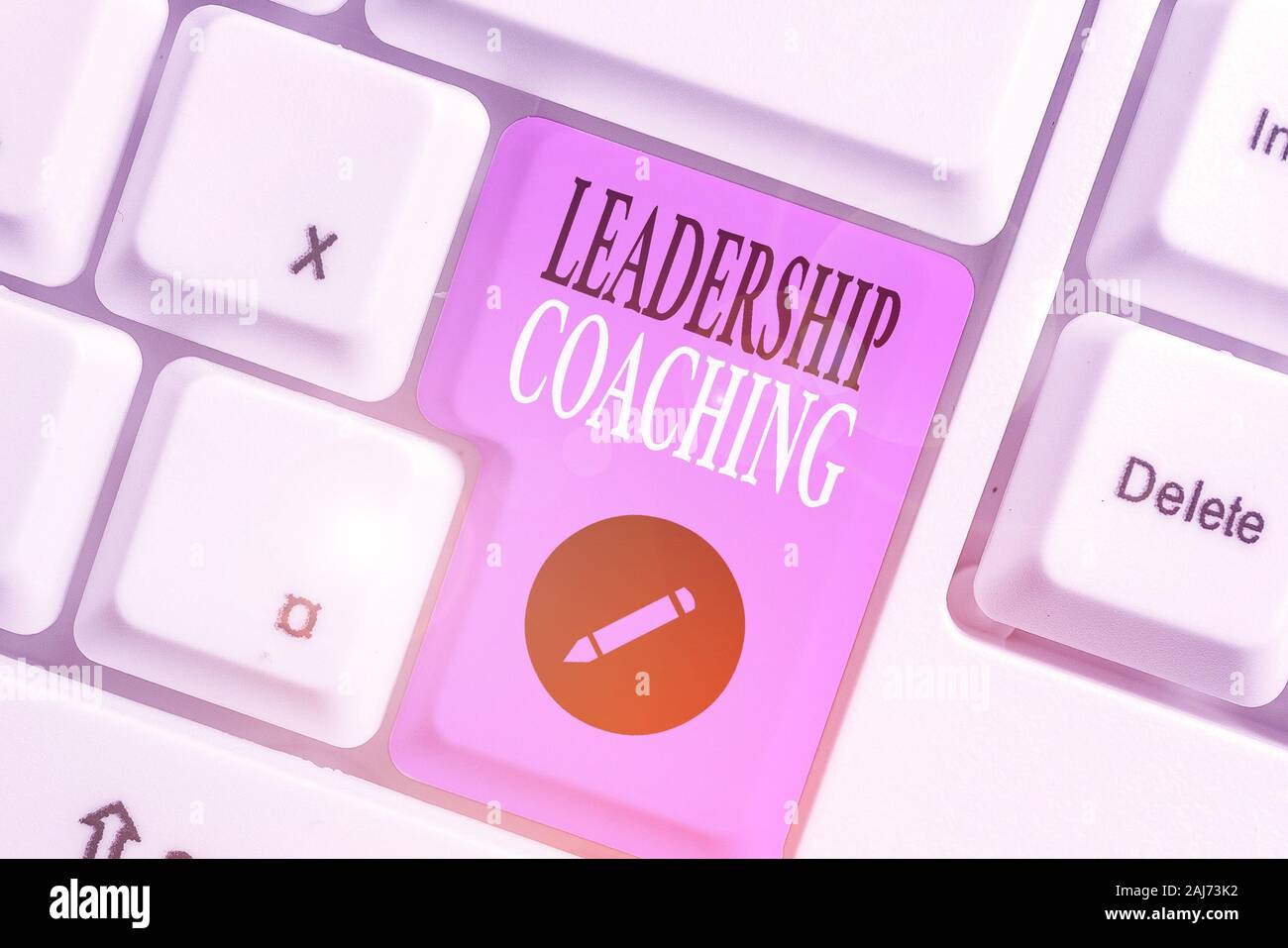 Handwriting text writing Leadership Coaching. Conceptual photo ...