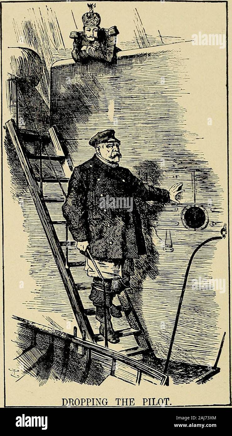 The history of the nineteenth century in caricature . THE LONDON ** TIMES AND THE SPURIOUS PARNELL LETTERS 292 CENTURY IN CARICATURE. tenniels famous cartoon at the time ofbismarcks retirement. showed the The history of the nineteenth century in caricature . THE LONDON ** TIMES AND THE SPURIOUS PARNELL LETTERS 292 CENTURY IN CARICATURE. tenniels famous cartoon at the time ofbismarcks retirement. showed the