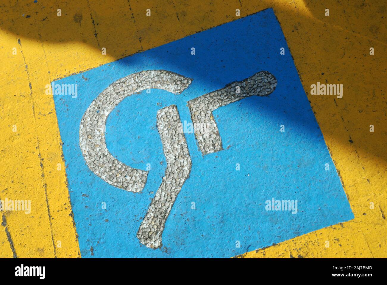 Wheel chair ramp, Manila, Philippines Stock Photo - Alamy