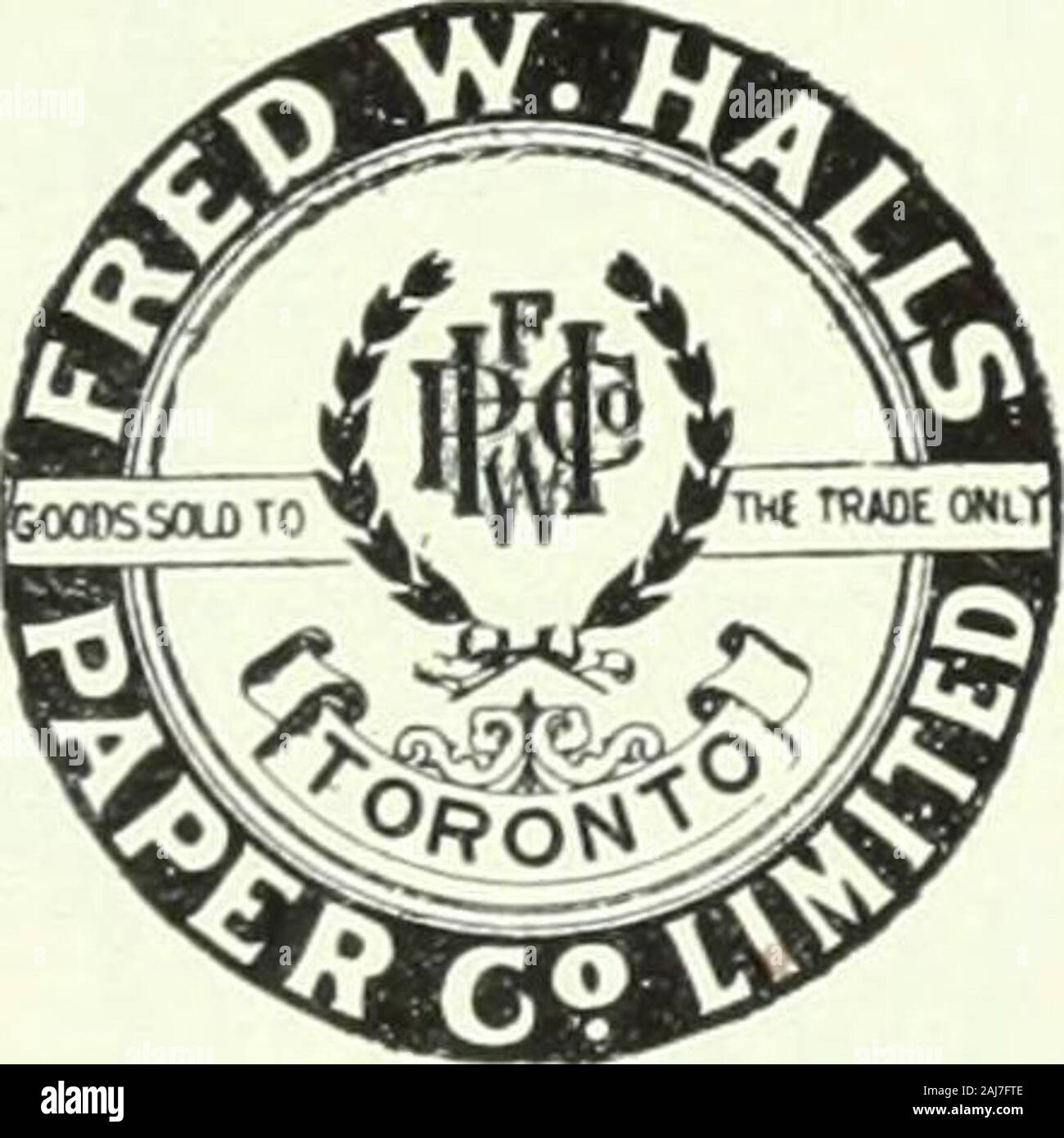 Canadian printer & publisher . A Home of Our Own THE FRED W. HALLS PAPER COMPANYLIMITED extend a cordial invitation to theTrade to inspect their new warehouse, situated in thevery centre of the printing trade in Toronto. Theynow occupy one of the largest and best equippedpremises devoted to the fine paper industry in Canada. Remember the new address: 257-259-261 Adelaide St. West TORONTO. AH goods shipped same day order is received. Say you saw it in PRINTER AND PUBLISHER P R I N T E R A N i:&gt; P U B L I S U E R Stock Photo