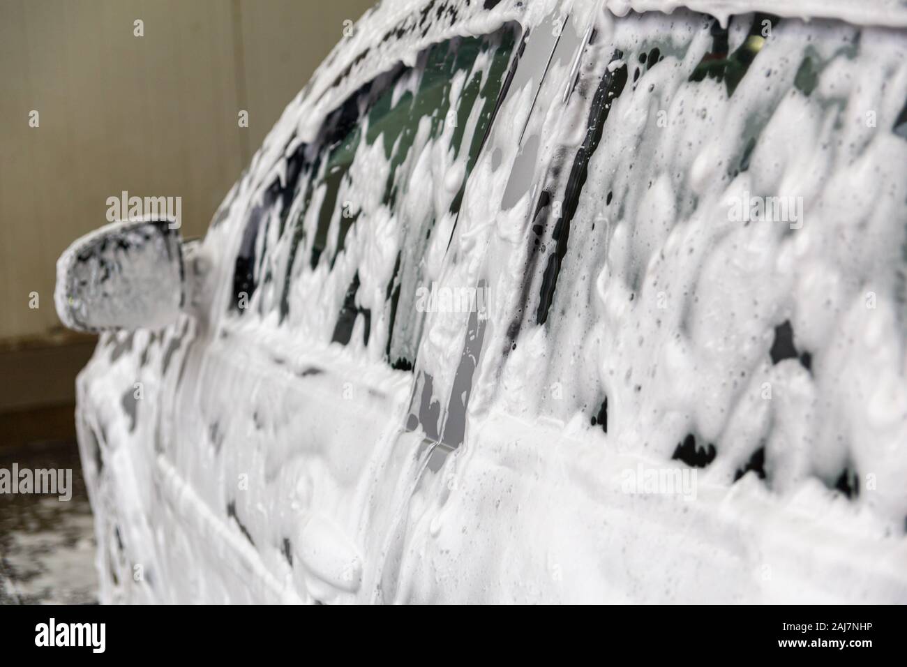 Covered with soap hi-res stock photography and images - Alamy