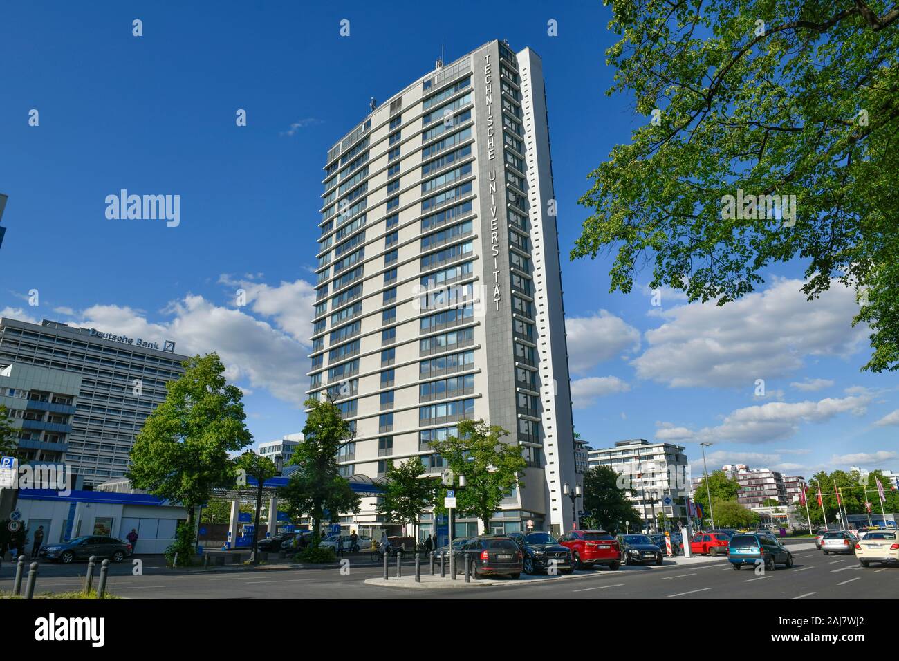 Telefunken Hochhaus Ernst Reuter Platz Bismarckstrasse Charlottenburg Berlin Deutschland Stock Photo Alamy