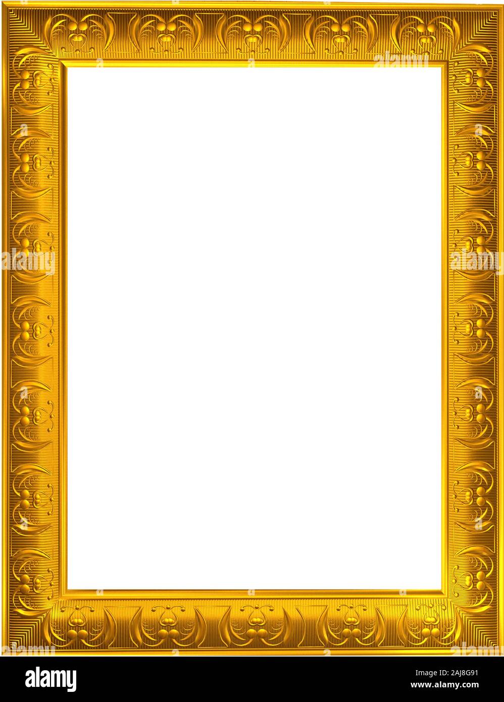 fancy gold border designs