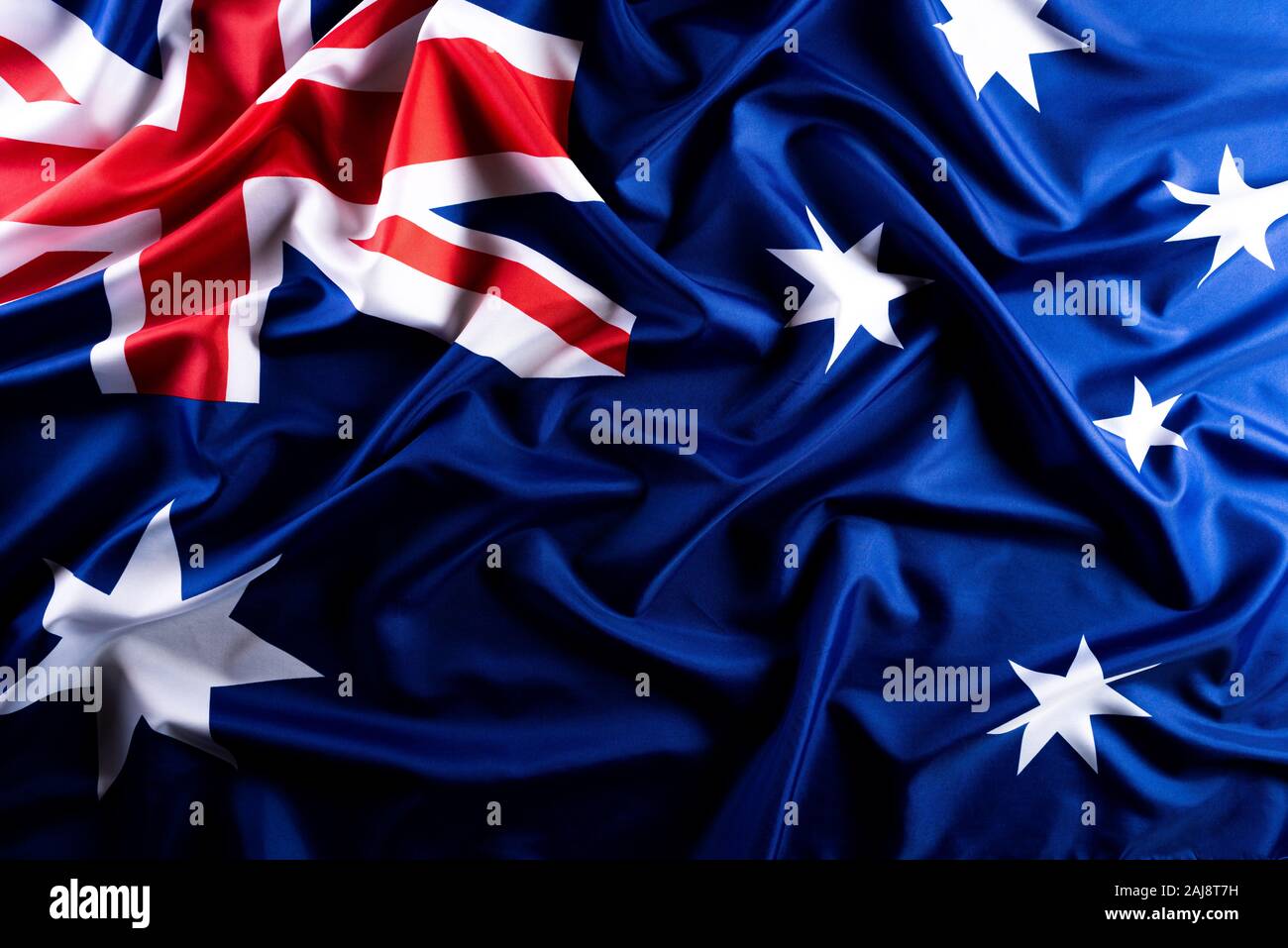 Australia day concept. flag with the text Happy Australia a background. 26 January Stock Photo - Alamy