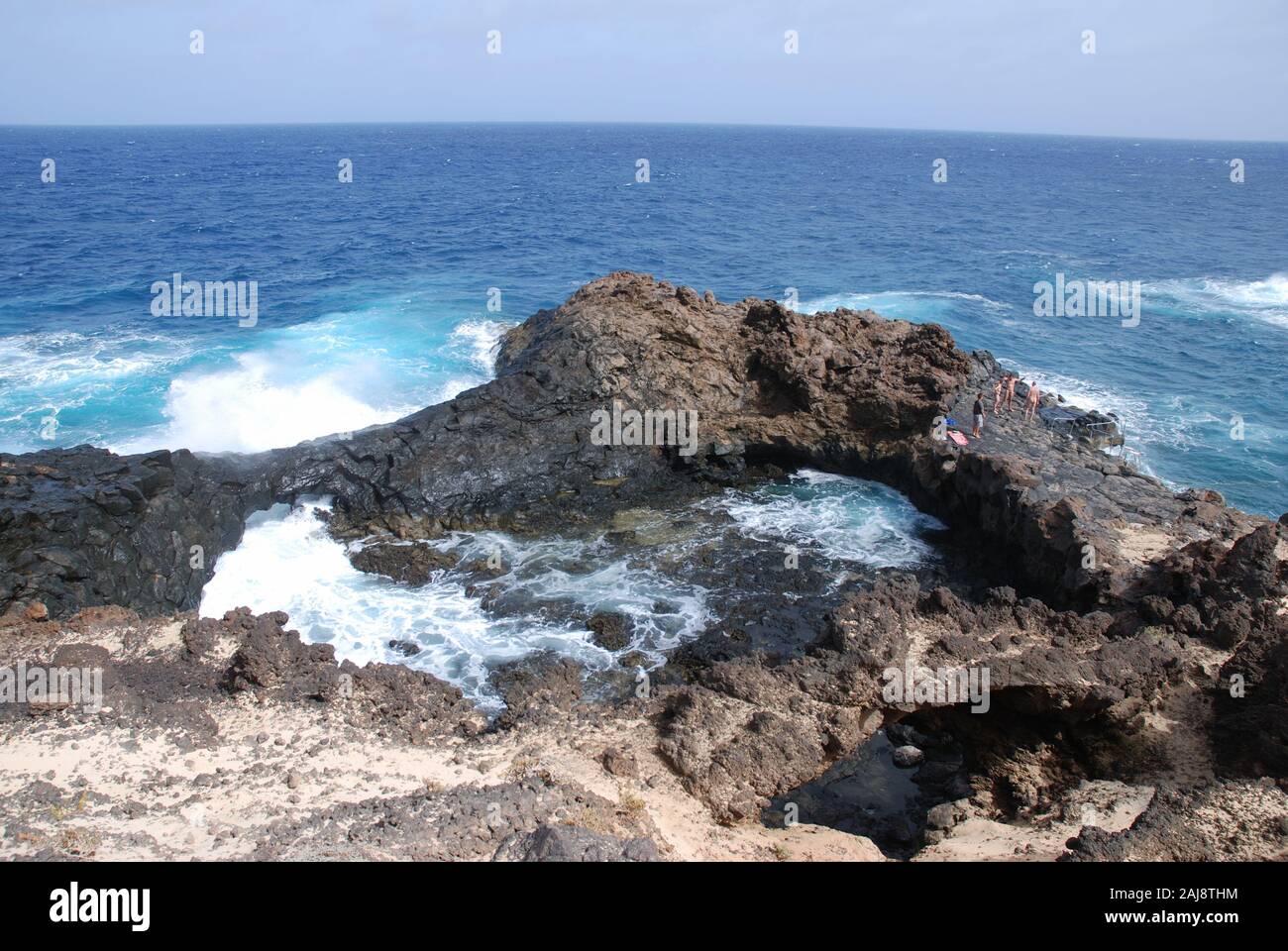 Lava rocks. Mala, Lanzarote, Canary Islands, Spain. Stock Photo