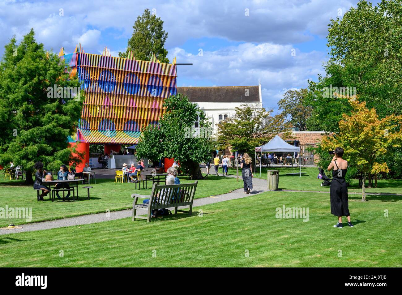 Dulwich Pavilion 2019 Dulwich Picture Gallery Stock Photo Alamy