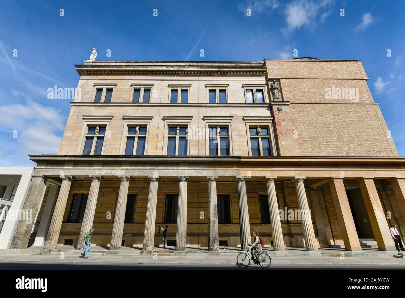 Neues Museum, Bodestraße, Museumsinsel, Mitte, Berlin, Deutschland Stock Photo
