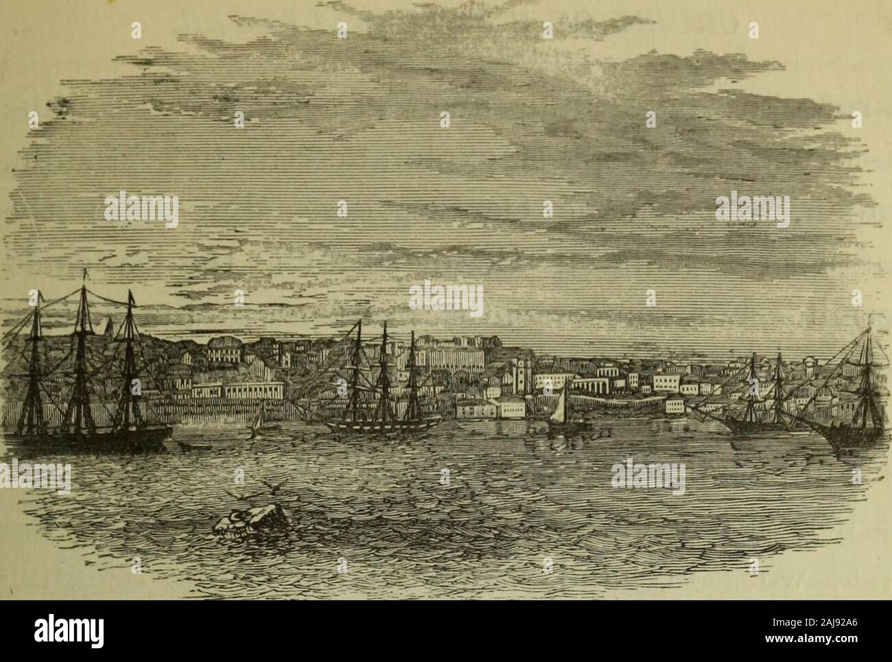 The cruise of Her Majesty's ship 'Challenger' : voyages over many seas, scenes in many lands . sing Torres Straits and theArafura Sea, calling at Timor and Macassar, thenceshaping our course through the Celebes and SuluSeas to Manilla, which would probably be reached inNovember 1874. From Manilla the Challenger was directed to saileastward into the Pacific, calling at those little-fre-quented regions, the Pelew Islands, New Britain, NewIreland, and the Solomon Group, en route for Japan. After leaving Japan, a course was to be takenacross the Northern Pacific to Vancouvers Island, andthence sou Stock Photo