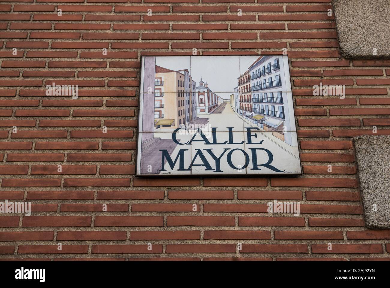 Spanish street signs hires stock photography and images Alamy