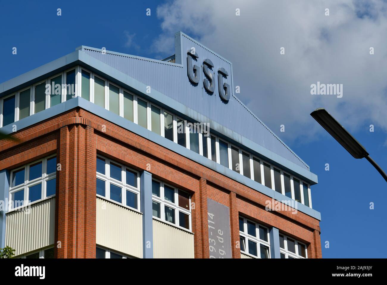 GSG-Hof, Reuchlinstraße, Kaiser-Augusta-Allee, Moabit, Mitte, Berlin, Deutschland Stock Photo