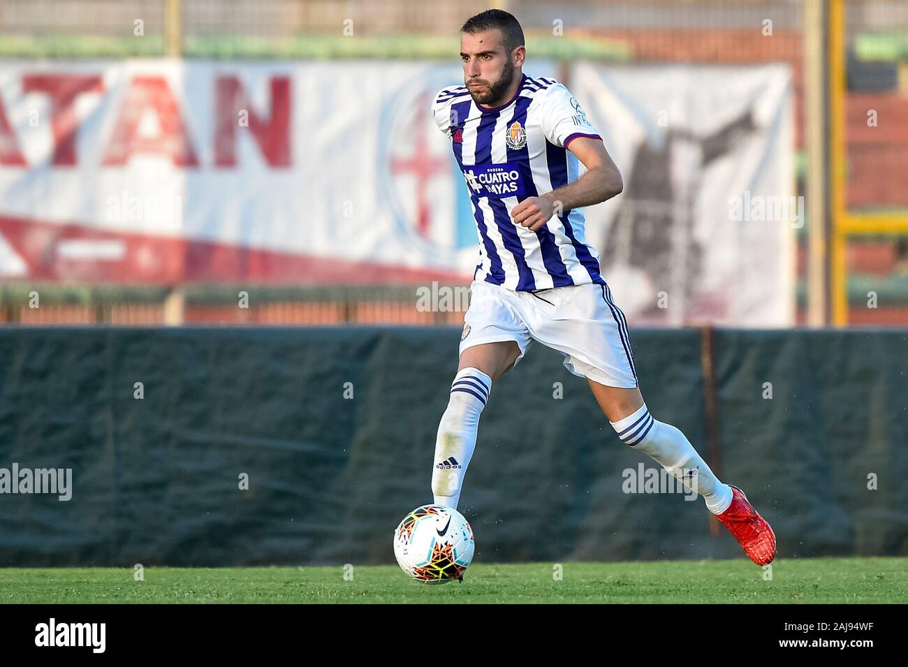 Mantua, Italy. 10 August, 2019: Antonito of Real Valladolid CF in action during the pre-season friendly football match between Brescia Calcio and Real Valladolid CF. Brescia Calcio won 2-1 over Real Valladolid CF. Credit: Nicolò Campo/Alamy Live News Stock Photo
