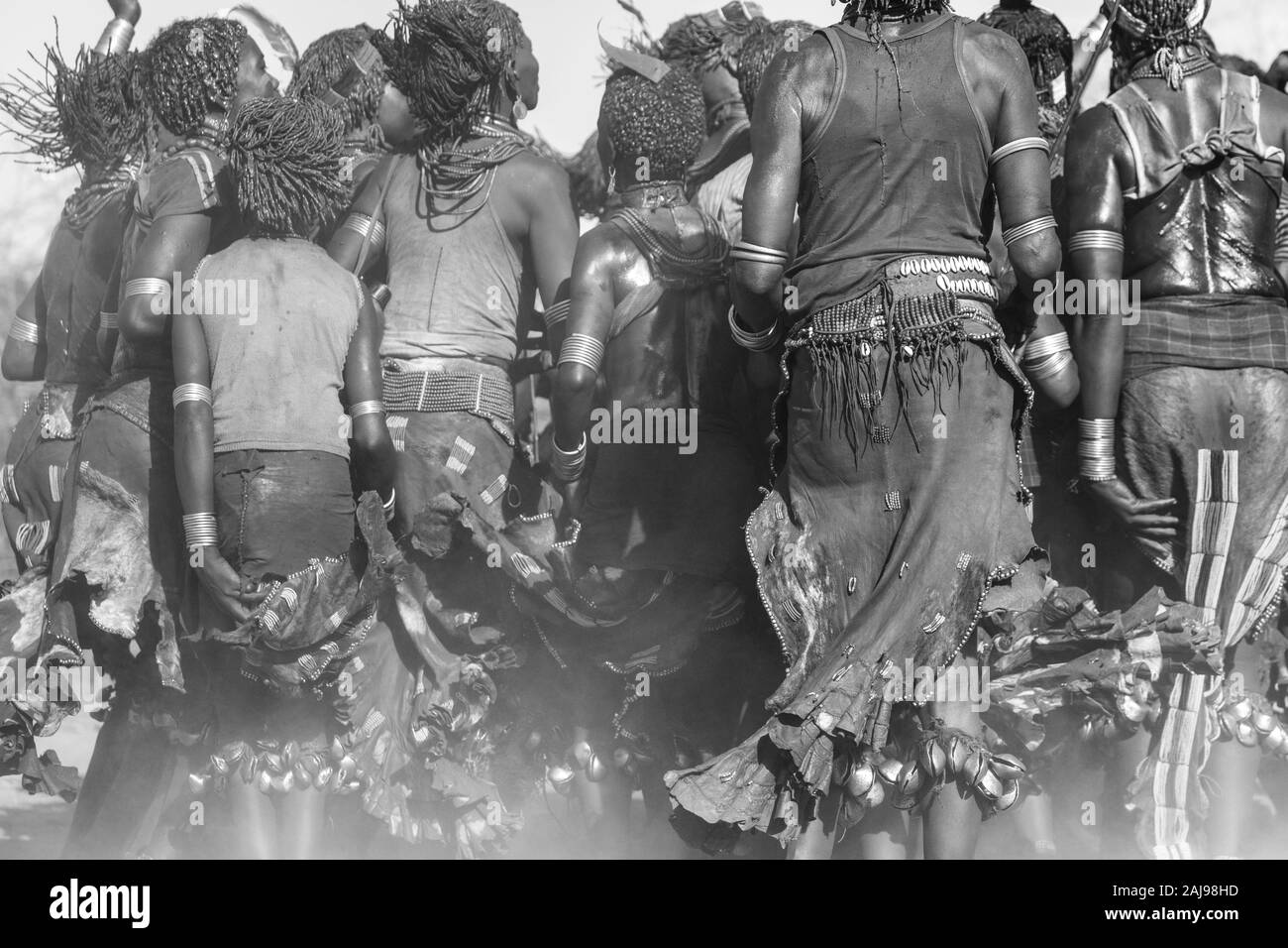 Hamer people, Omo valley, Naciones, Ethiopia, Africa Stock Photo