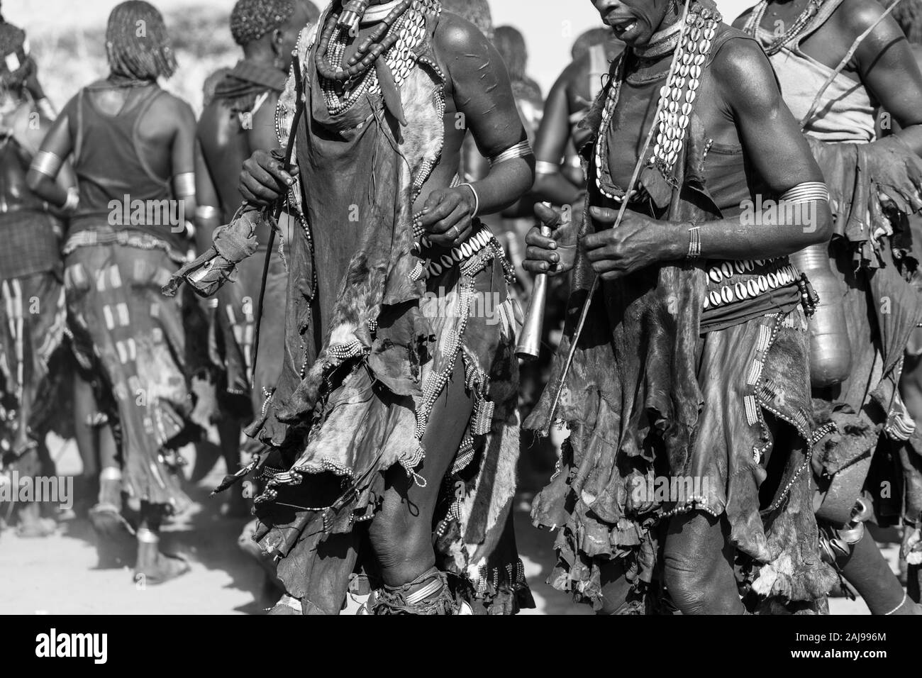 Hamer people, Omo valley, Naciones, Ethiopia, Africa Stock Photo