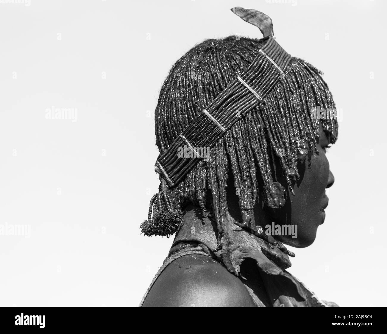 Hamer people, Omo valley, Naciones, Ethiopia, Africa Stock Photo