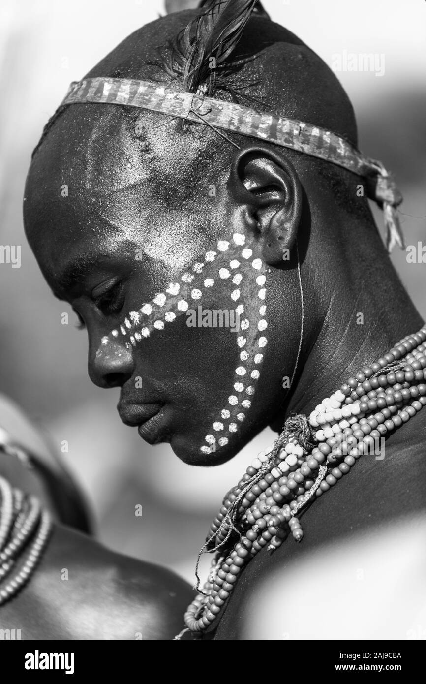 Hamer people, Omo valley, Naciones, Ethiopia, Africa Stock Photo