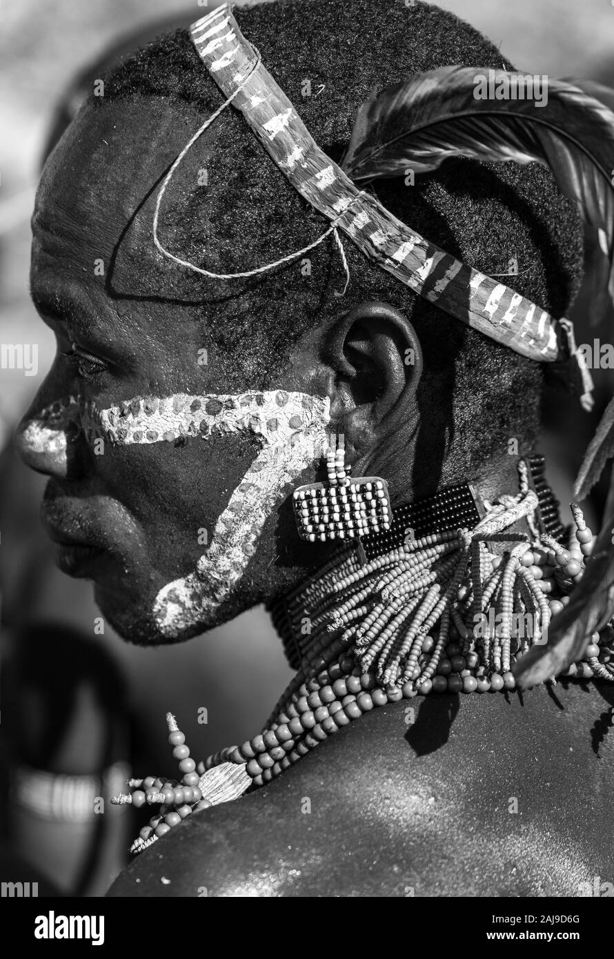 Hamer people, Omo valley, Naciones, Ethiopia, Africa Stock Photo