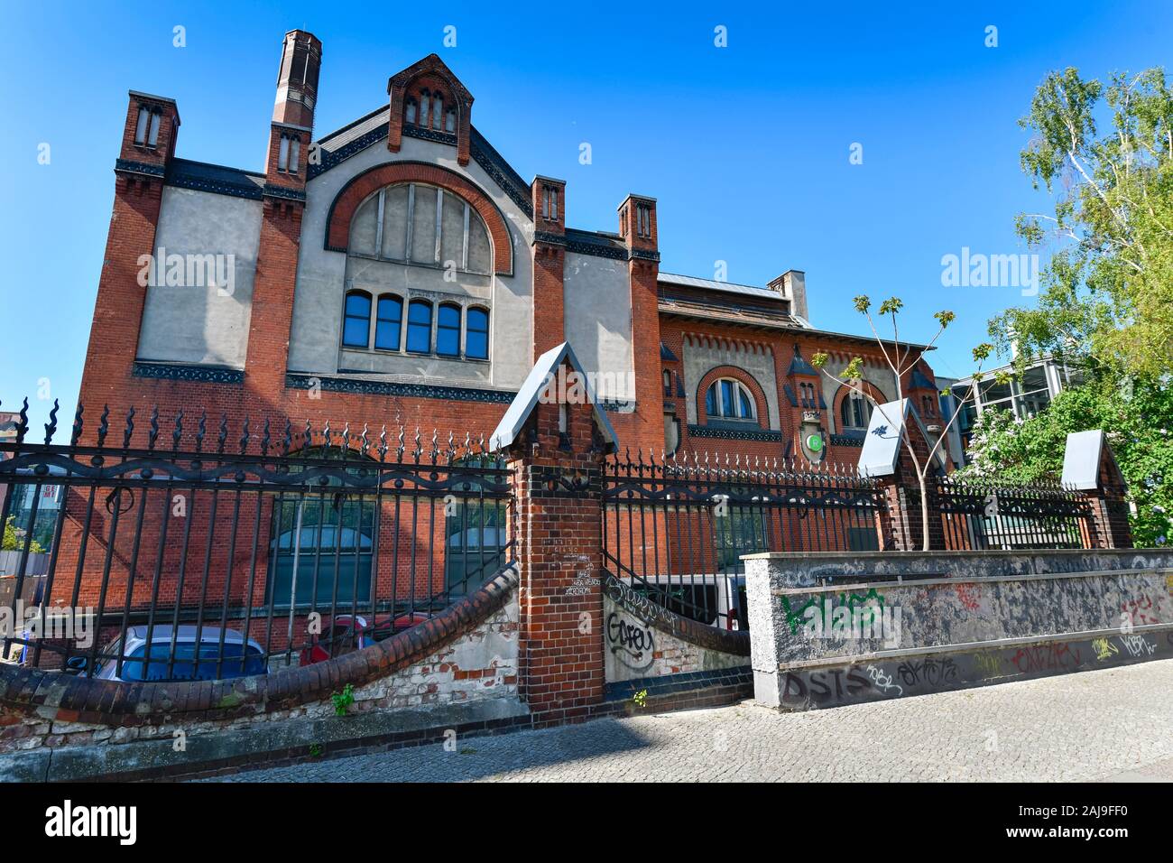 Radialsystem, Holzmarktstraße, Friedrichshain, Berlin, Deutschland Stock Photo