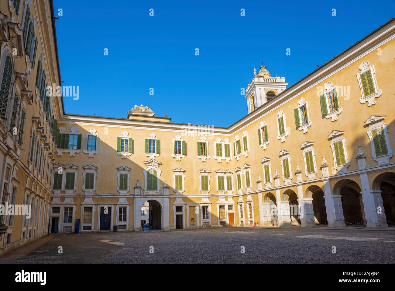 PARMA, ITALY - APRIL 18, 2018: The palace Palazzo Ducale in La Reggia di Colorno. Stock Photo