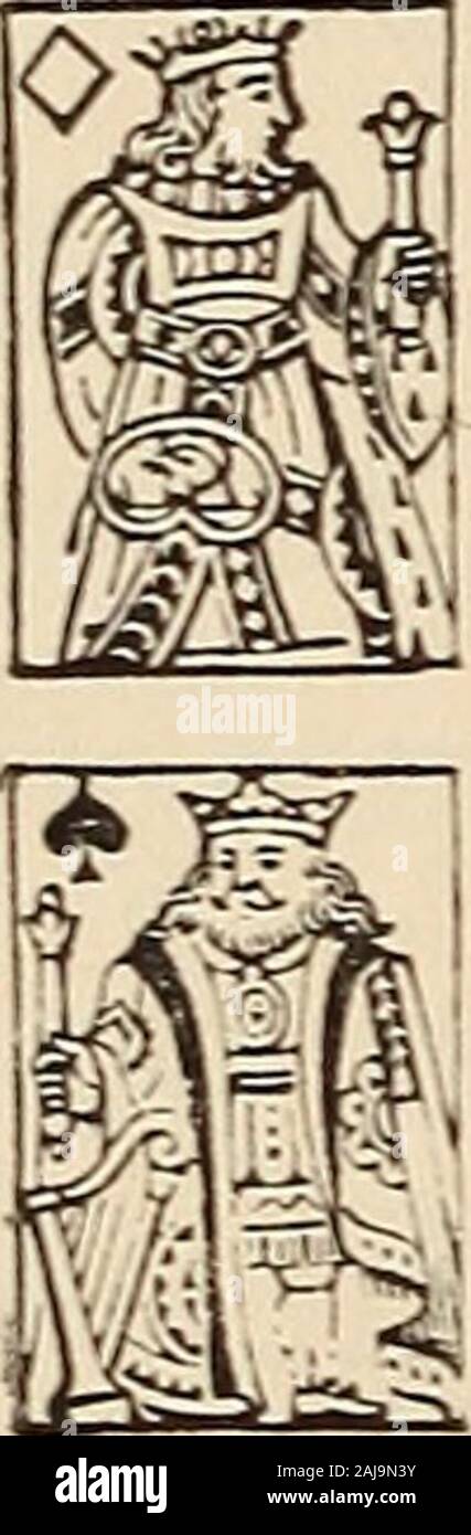Foster's whist manual . THE SMALL CARD LEADS. If we examine the ten  combinations on thefollowing page, we shall find that not one of  themcontains any combination of cards from which itwould