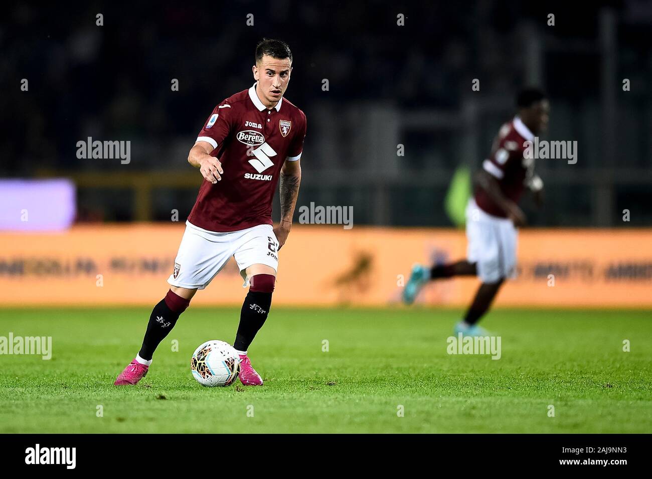 Alejandro Berenguer of Torino FC during the Serie A football Match Torino  FC vs Atalanta BC. Atalanta BC won 2-4 over Torino FC at Stadio Olimpico Gr  Stock Photo - Alamy