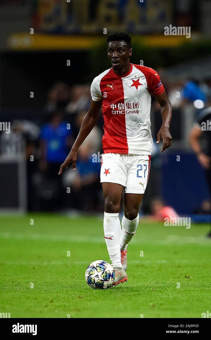 Ibrahim Traore (Slavia Praha) during the Uefa Champions League