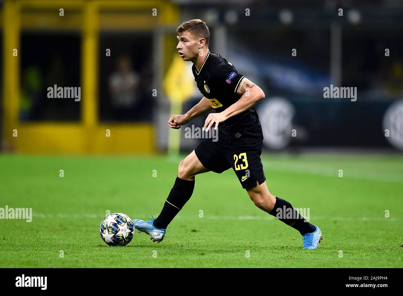 BUDAPEST, HUNGARY - AUGUST 4: Ihor Kharatin of Ferencvarosi TC celebrates  his goal during the UEFA Champions League Third Qualifying Round 1st Leg  match between Ferencvarosi TC and SK Slavia Praha at