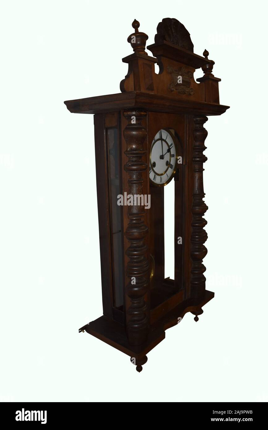 Big wooden clock hi-res stock photography and images - Alamy