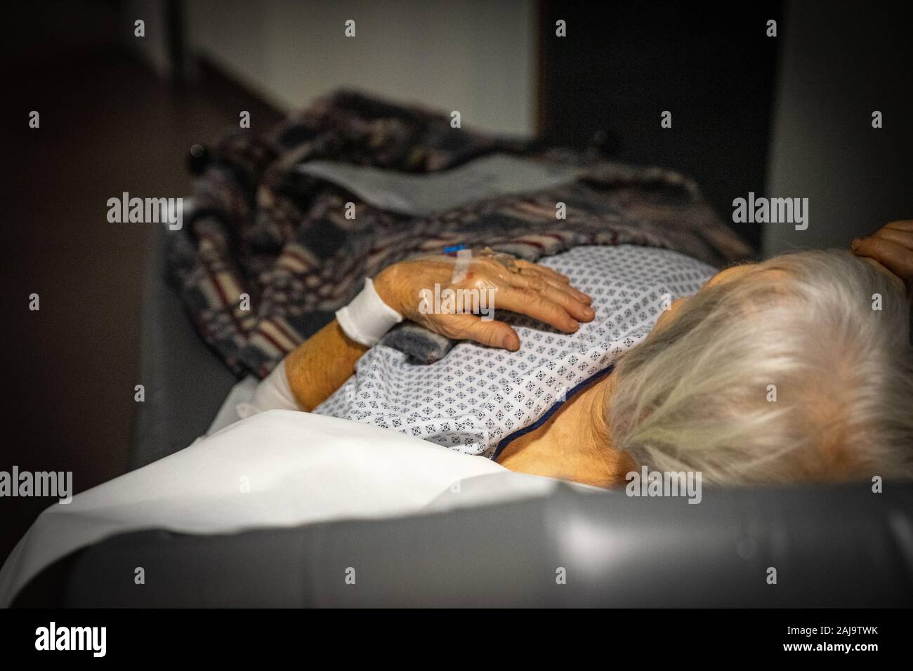 Urgences adulte d'un centre hospitalier Stock Photo
