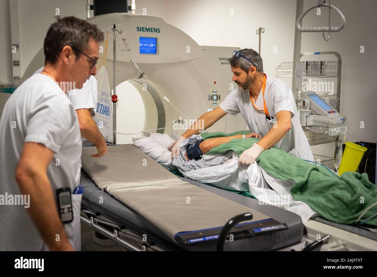 Urgences adulte d'un centre hospitalier Stock Photo
