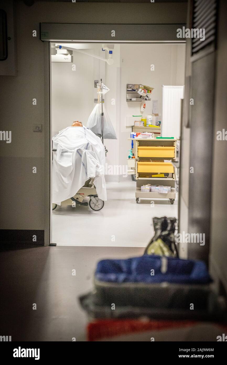 Urgences adulte d'un centre hospitalier Stock Photo