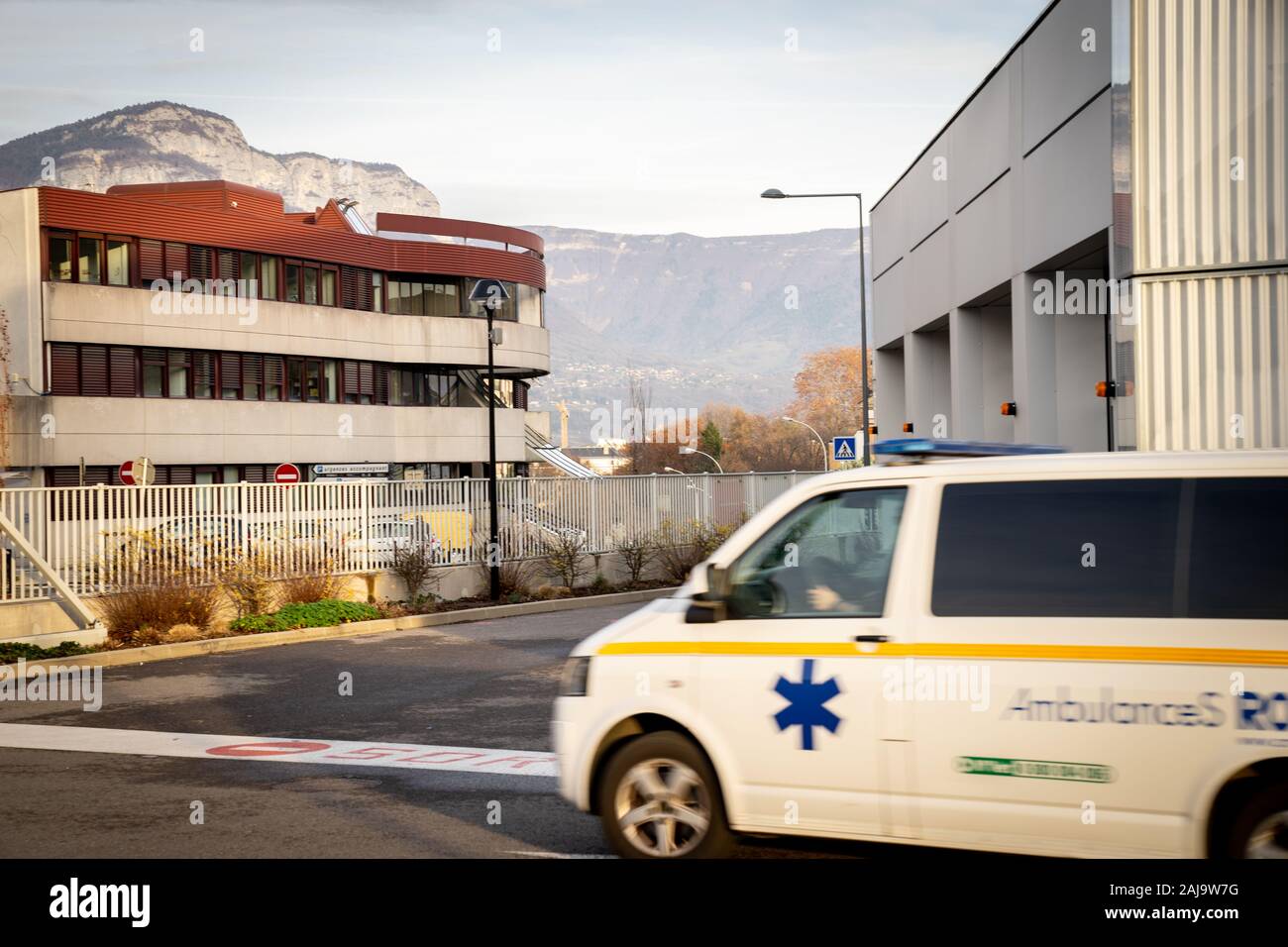 Urgences adulte d'un centre hospitalier Stock Photo