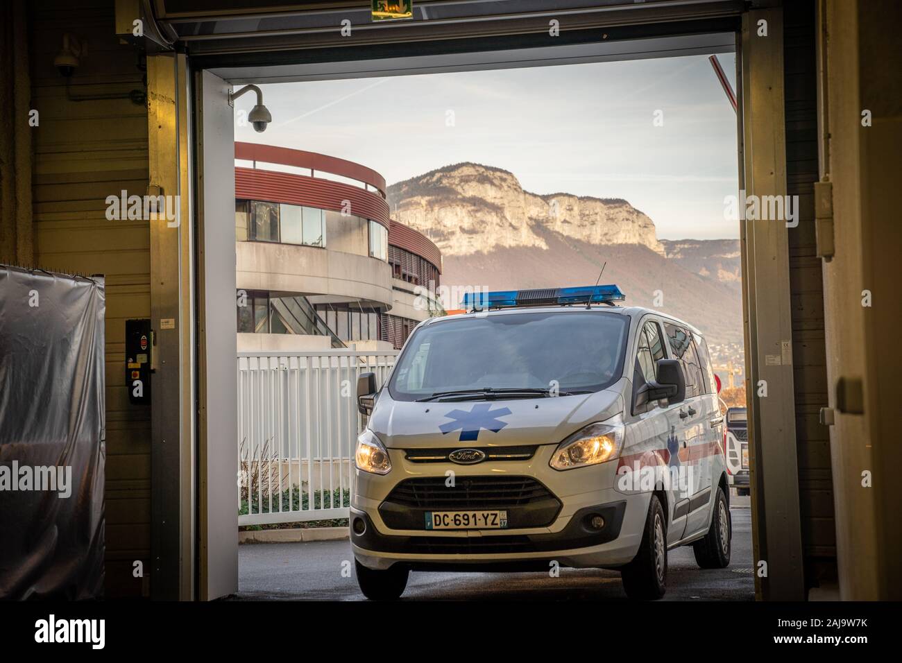 Urgences adulte d'un centre hospitalier Stock Photo