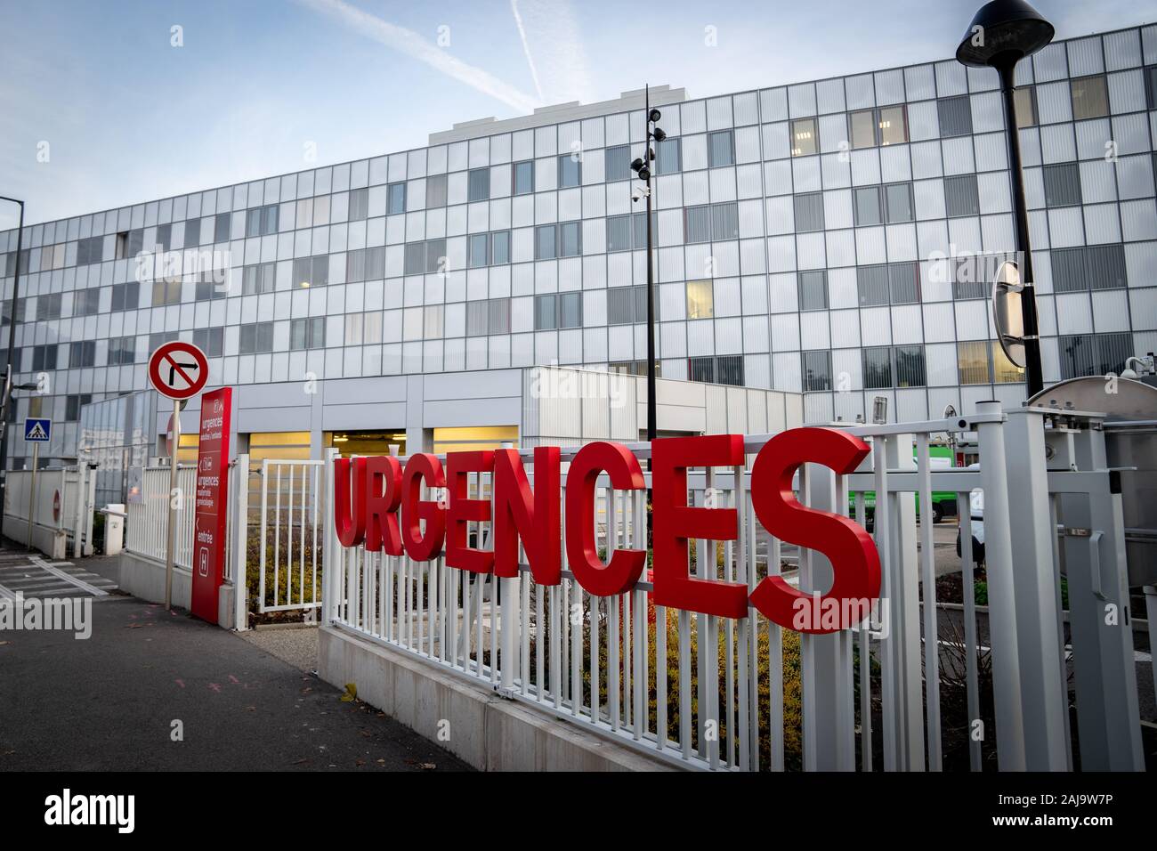 Urgences adulte d'un centre hospitalier Stock Photo
