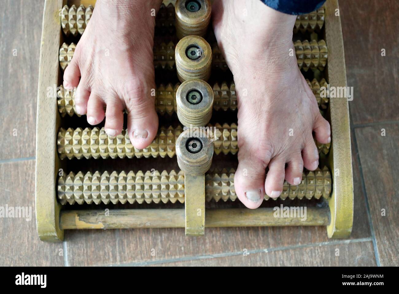 Vietnamese traditional medicine clinic Stock Photo