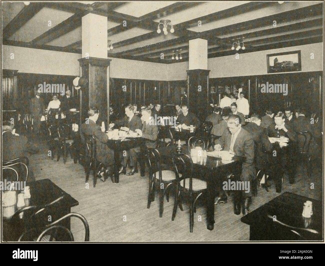 [Course catalog] . Billiard Room. Restaurant Discipline One reason why the students of the school are able to prog-ress rapidly is that no time is wasted in obtaining disciphne.Our students are men who are sacrificing time and money foran education, and they are in earnest. Not since the schoolhas been founded has it been found necessary to expel or evensuspend a student. Our teachers use the entire recitationperiod for instruction. The work is not retarded by frequentrequests for attention. Students Tickets Students residing in suburban towns may, on nearly all rail-roads, travel to and from Stock Photo