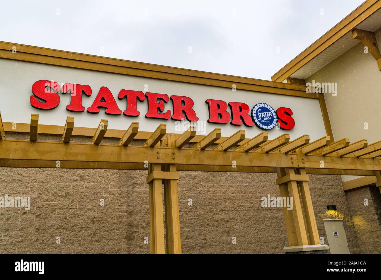 Stater Bros. supermarket in Rancho Cucamonga California USA Stock Photo